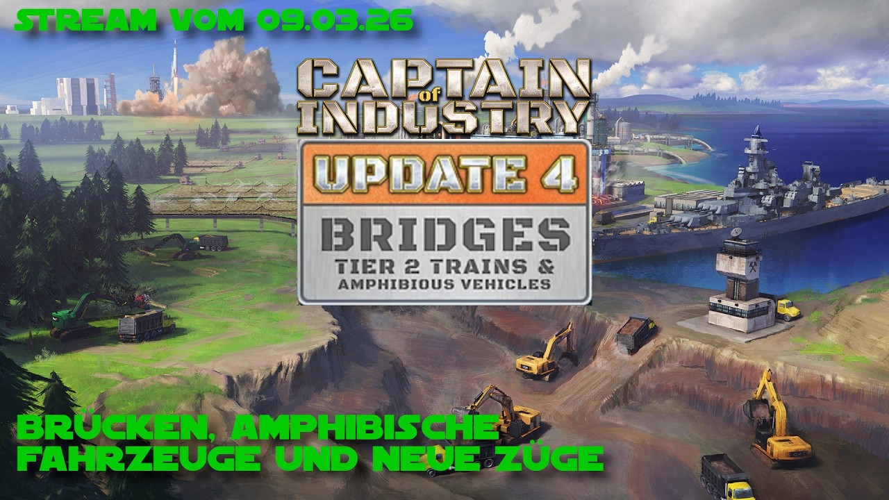 Update 4 ist da, Neustart in Captain of Industry
