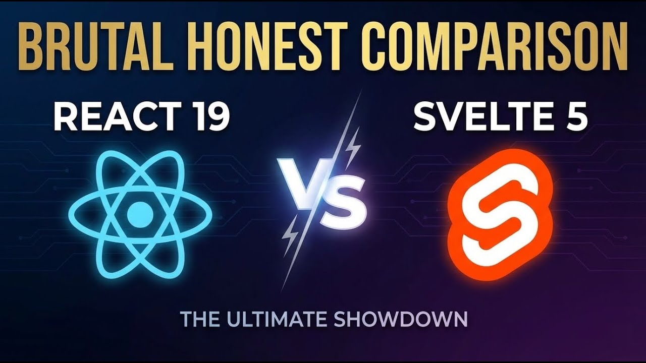 React 19 против Svelte 5: самое честное и жестокое сравнение