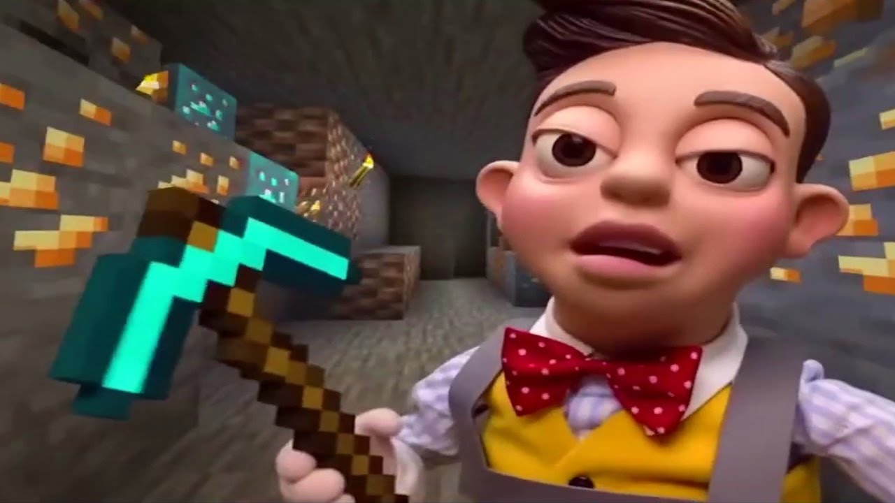 The Mine Song but it's ruined by AI every 