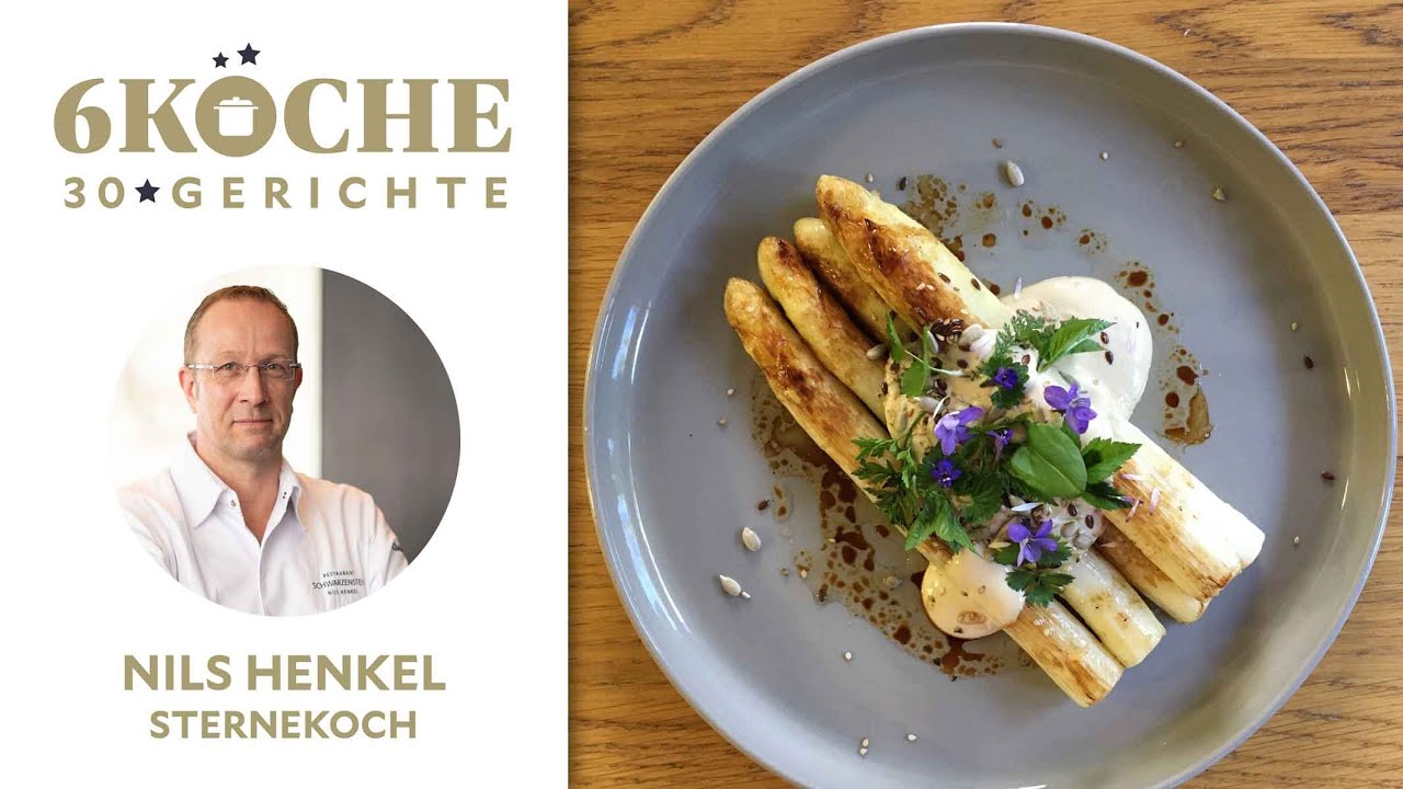 Spargel mit Kaffee von Nils Henkel | Helios Ernährungswoche: 6 Sterneköche, 30 Rezepte