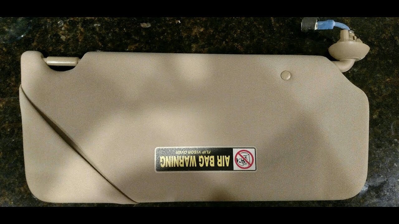 How to Repair Honda Accord Sun Visor