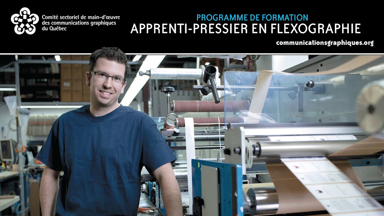 Formation Apprenti-pressier en flexographie du CSMOCGQ