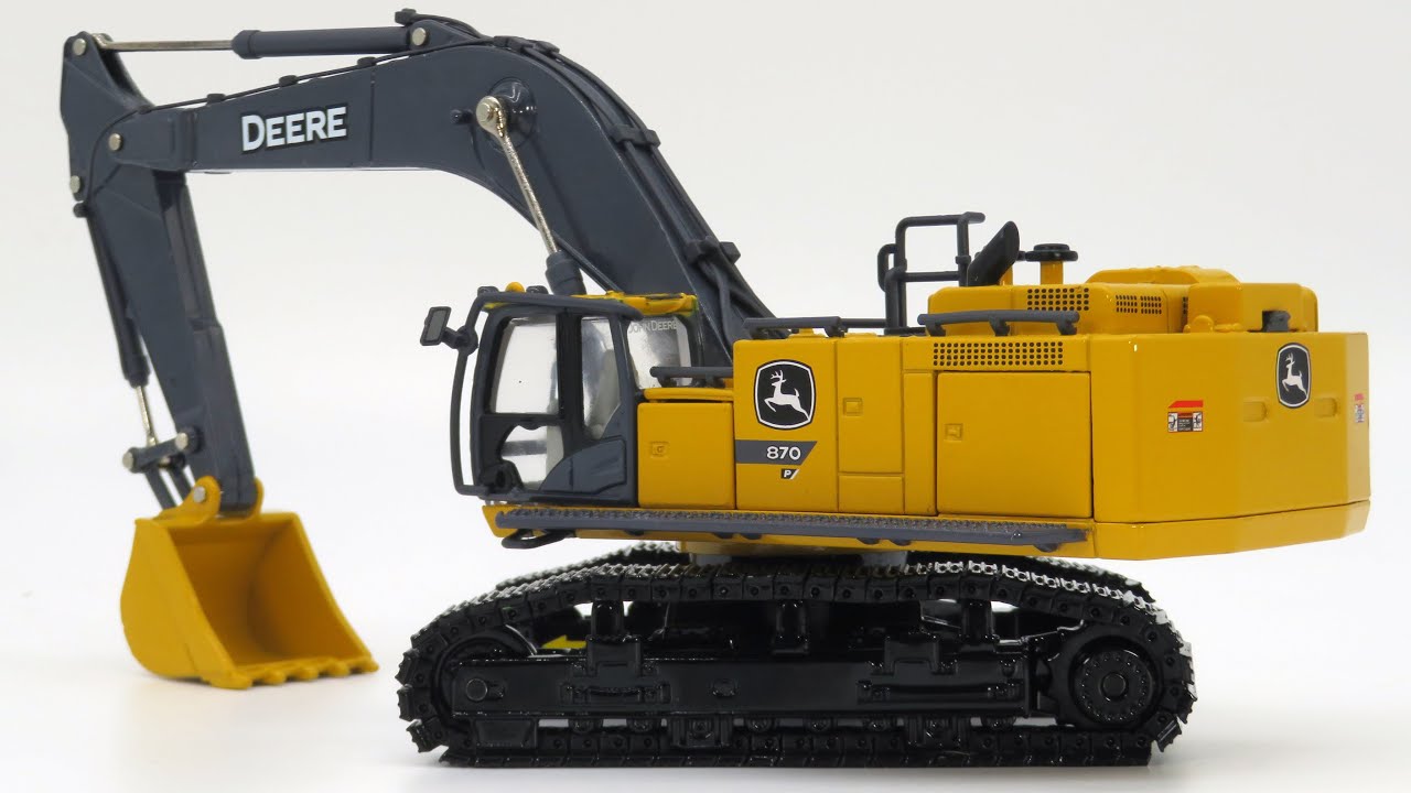 Ertl 1:50 Deere 870 P-Tier Hydraulic Excavator Model Review