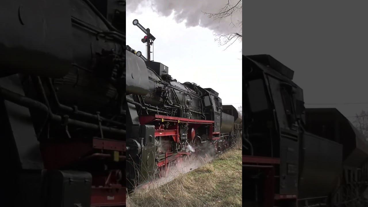 Schwerer Kieszug unter Dampf