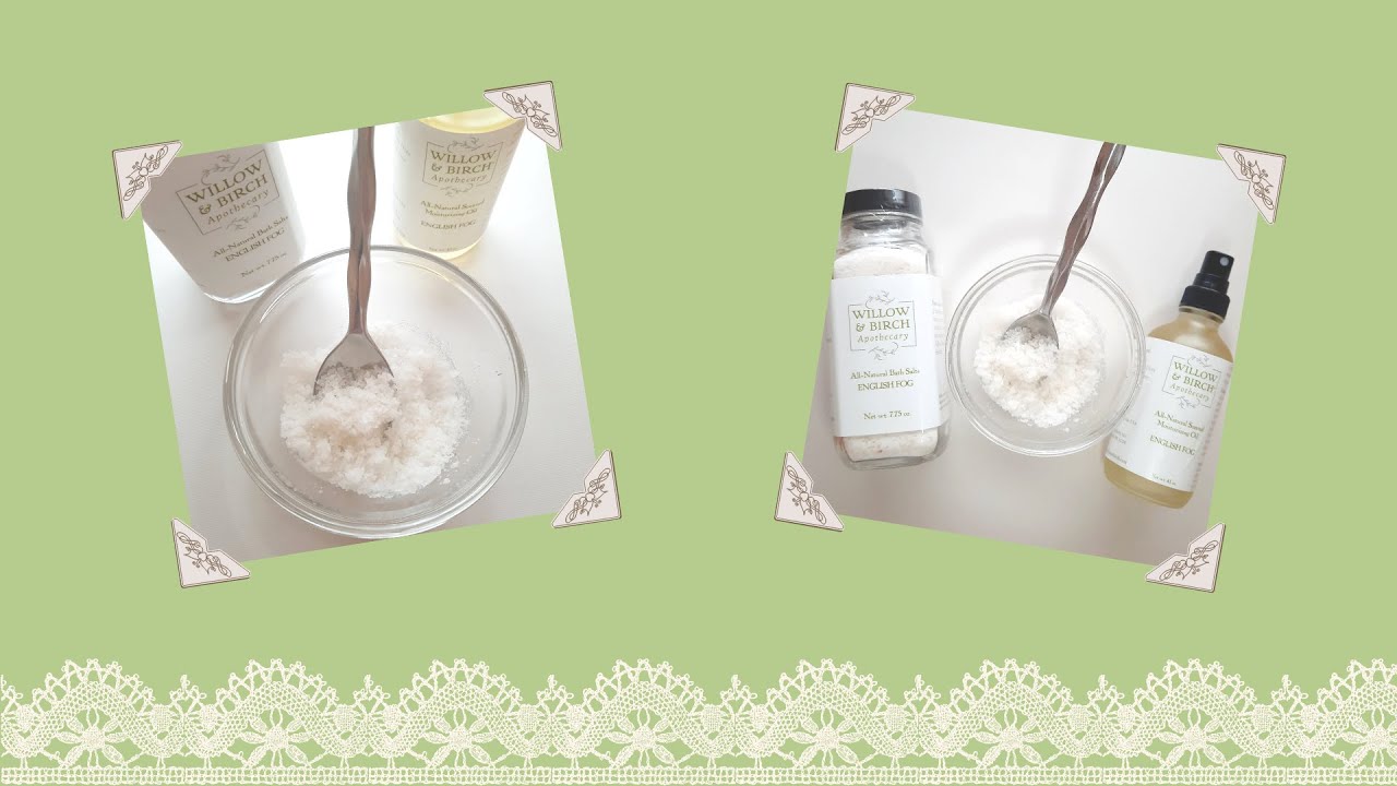 Make Your Own Natural Body Scrub: DIY Vintage Victorian-Style Beauty with Willow & Birch Apothecary