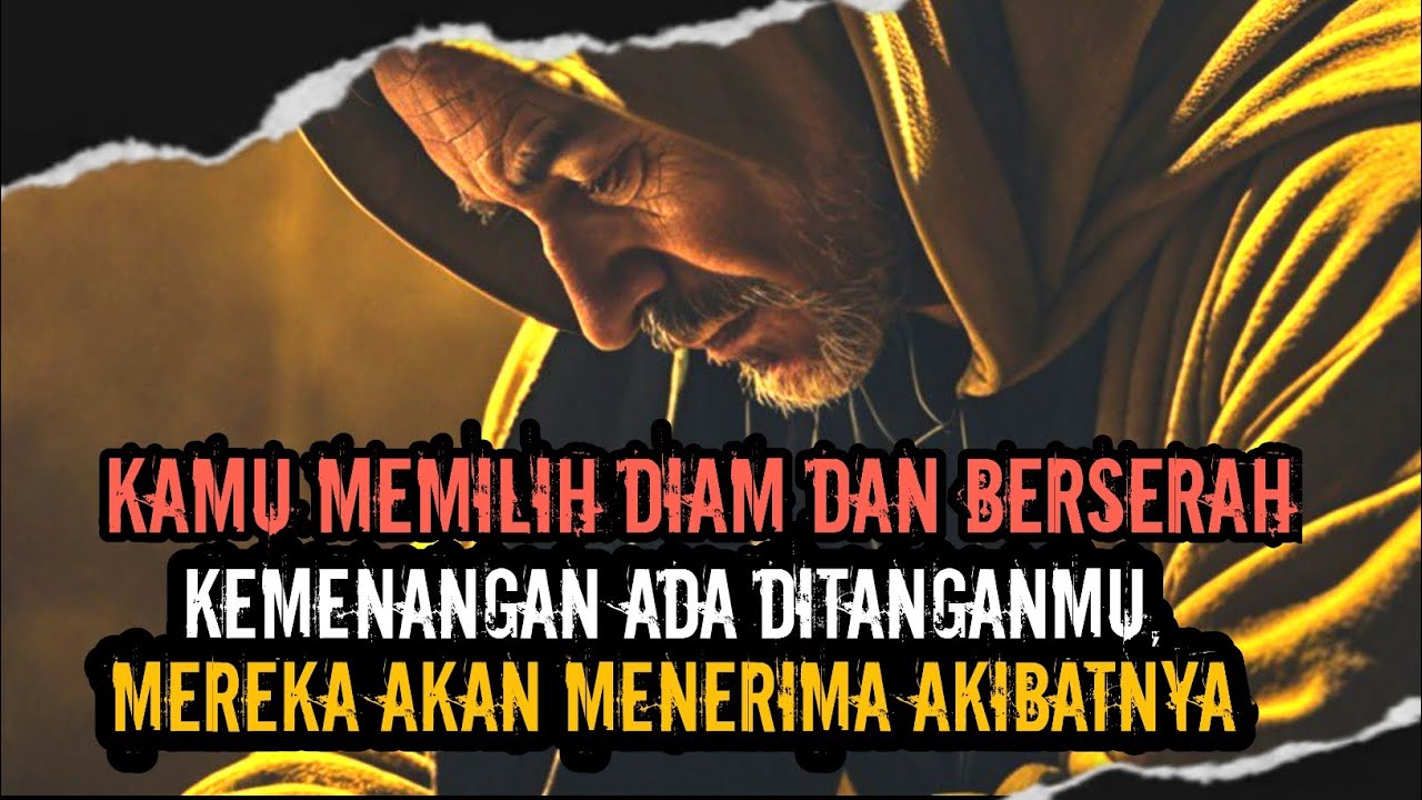 Ketika Kamu Disakiti dan Memilih Diam, Tuhan Sedang Menyiapkan Kemenangan Besar untukmu!✨