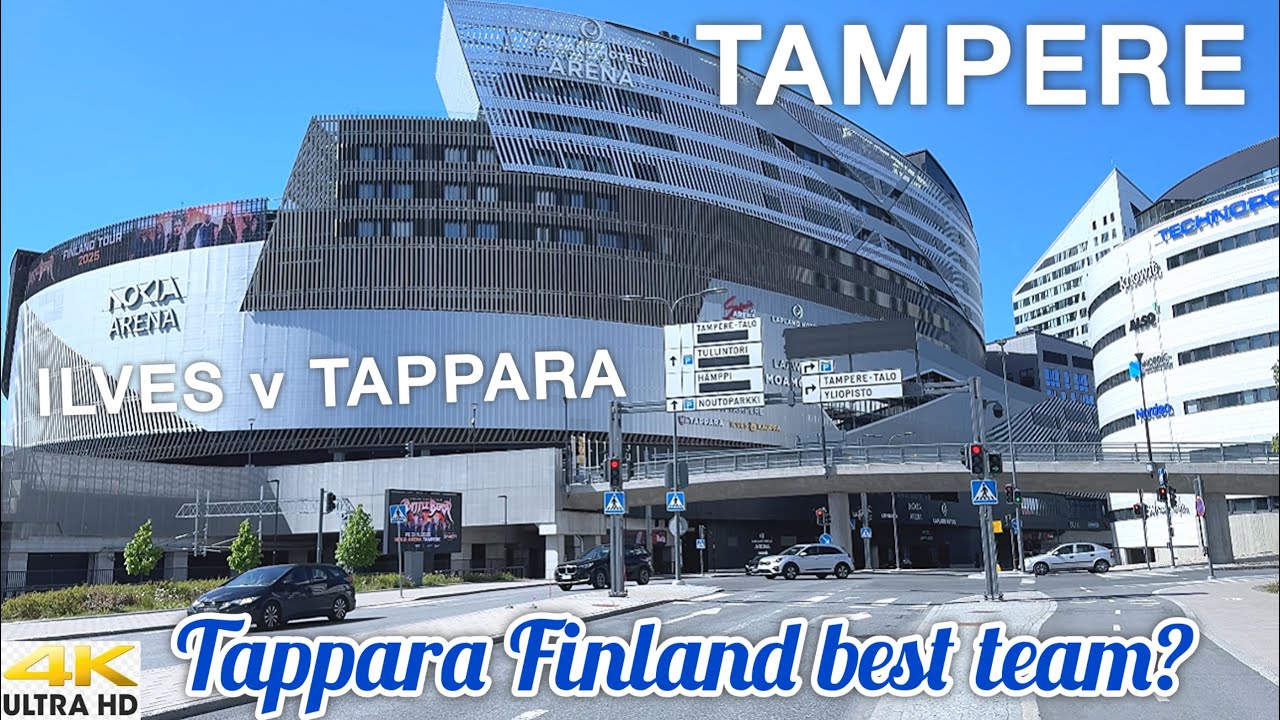 NOKIA ARENA : TAMPERE CITY CENTER SUMMER WALKING TOUR | IS TAPPARA FINLAND BEST TEAM IN 2025?