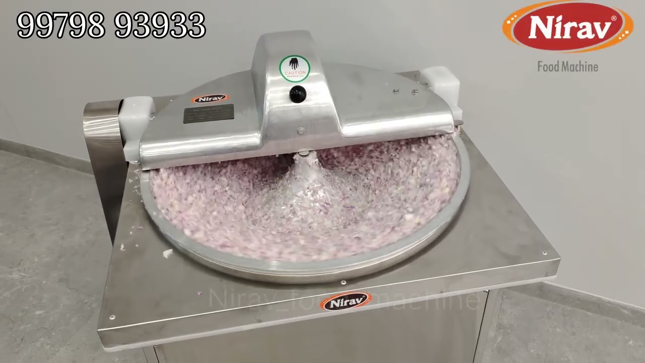 Bowl Chopper Machine / Automatic Bowl Chopper / Onion Chopper Machine