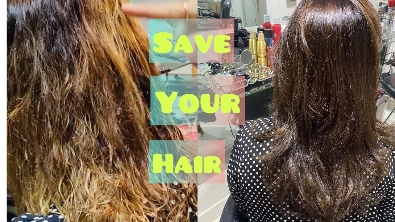 How to treat over processed burnt hair