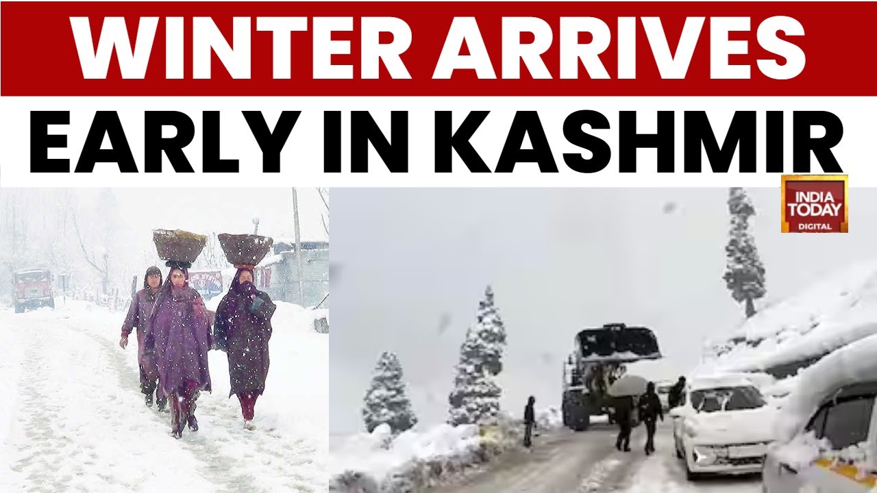Winter Arrives Early In Kashmir: Fresh Snowfall In Gulmarg, Tourists Rejoice | India Today News