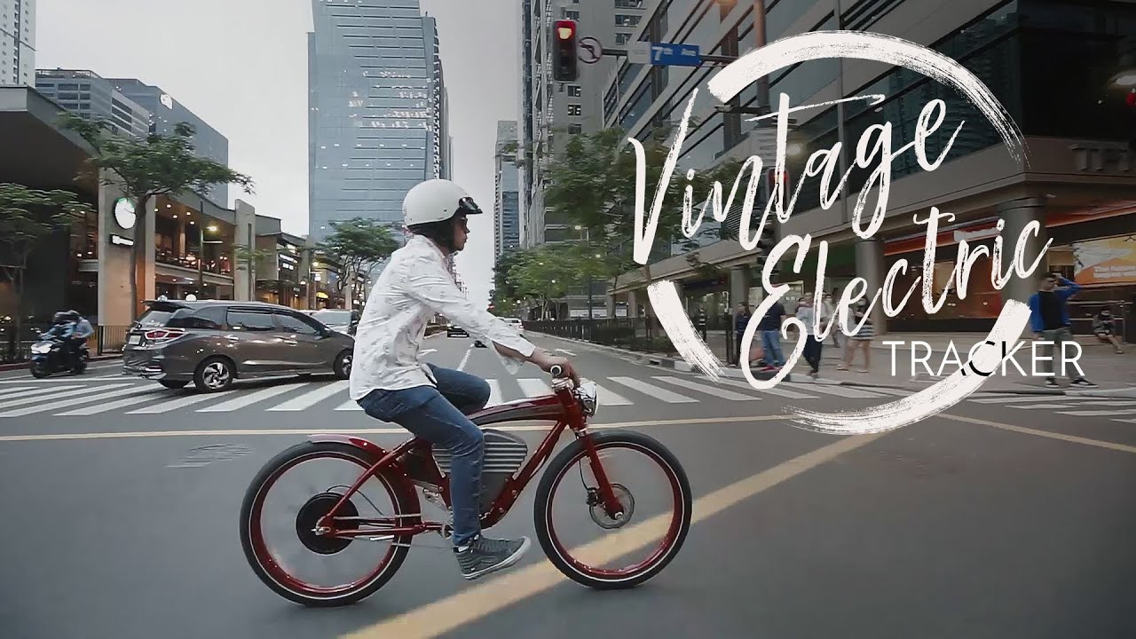 Vintage Electric Tracker: An e-bike with a twist!