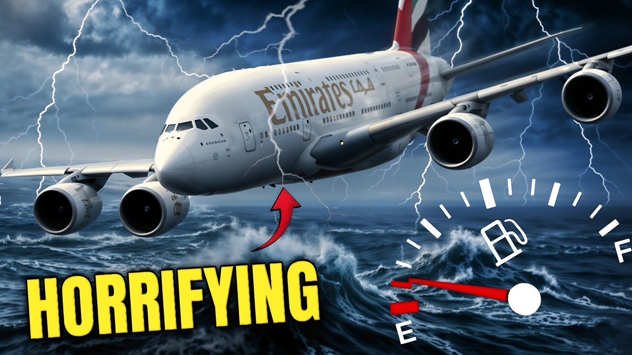 WHAT caused this plane to LOSE ALL power over the Atlantic!!