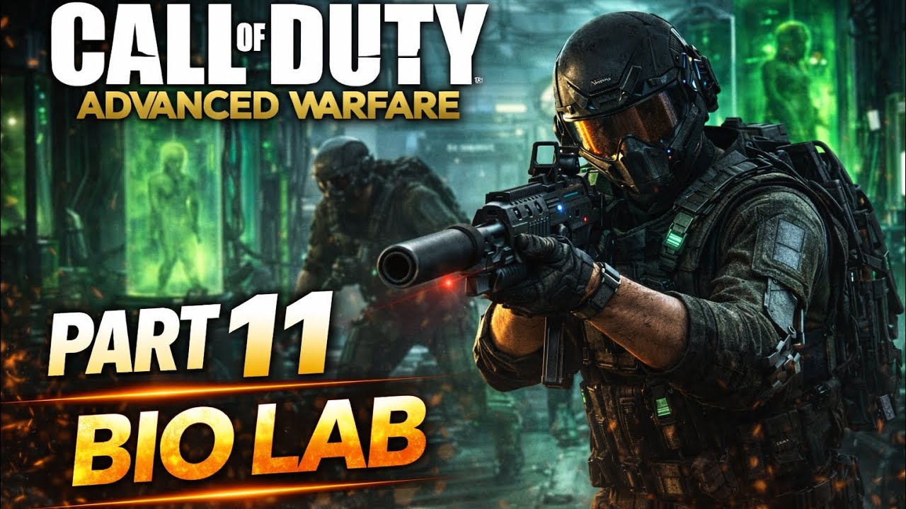 🎮 Part 11 – Misi BIO LAB | COD Advanced Warfare PS3