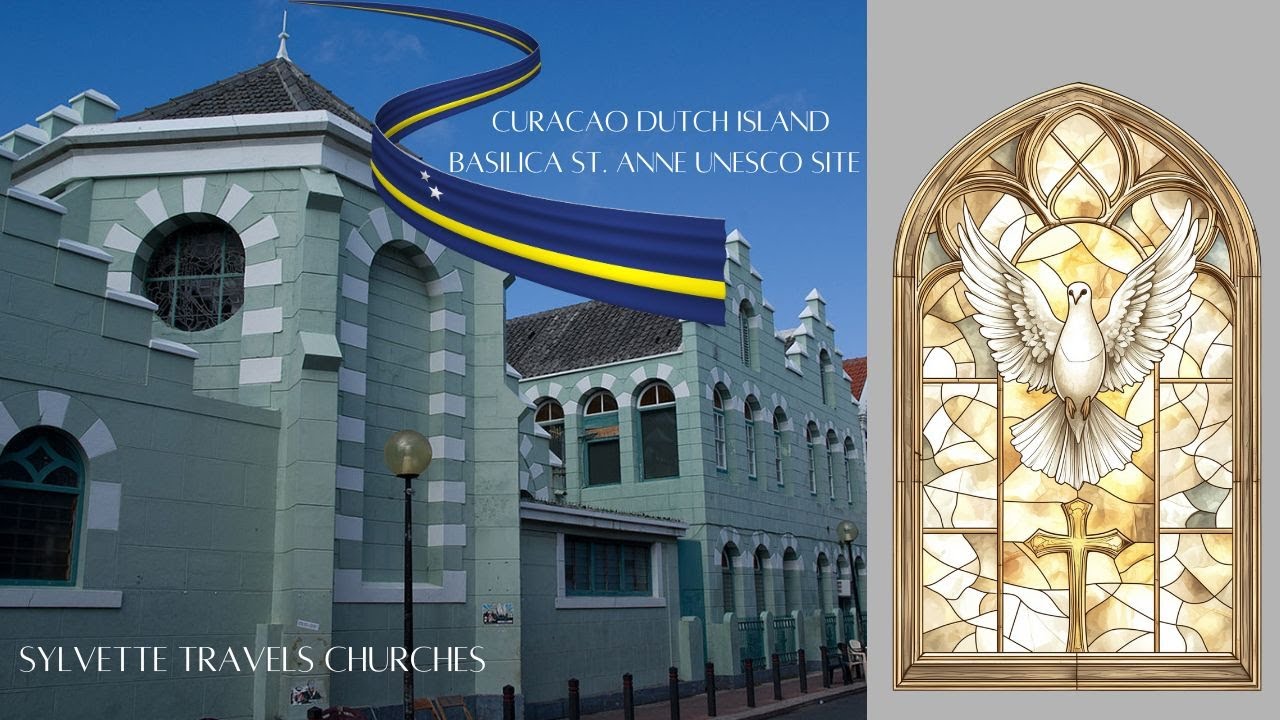 Curacao Basilica Saint Anne UNESCO Catholic Church Carib Dutch Island  @SylvetteTravelsChurches
