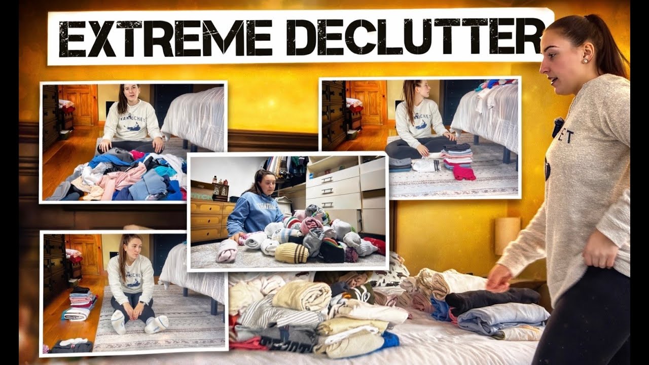 ORGANIZE MY CLOTHES WITH ME *getting my life together*