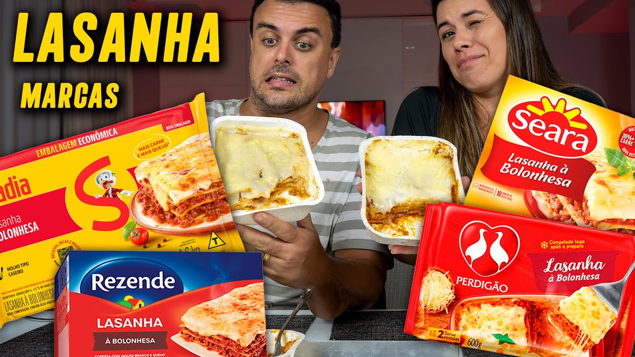 Lasanha: Qual é o Melhor do Mercado? Comparação Detalhada!