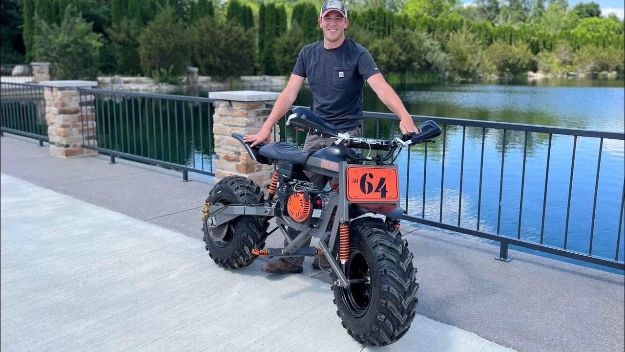 The Huge Mini Bike! The Groundhog!