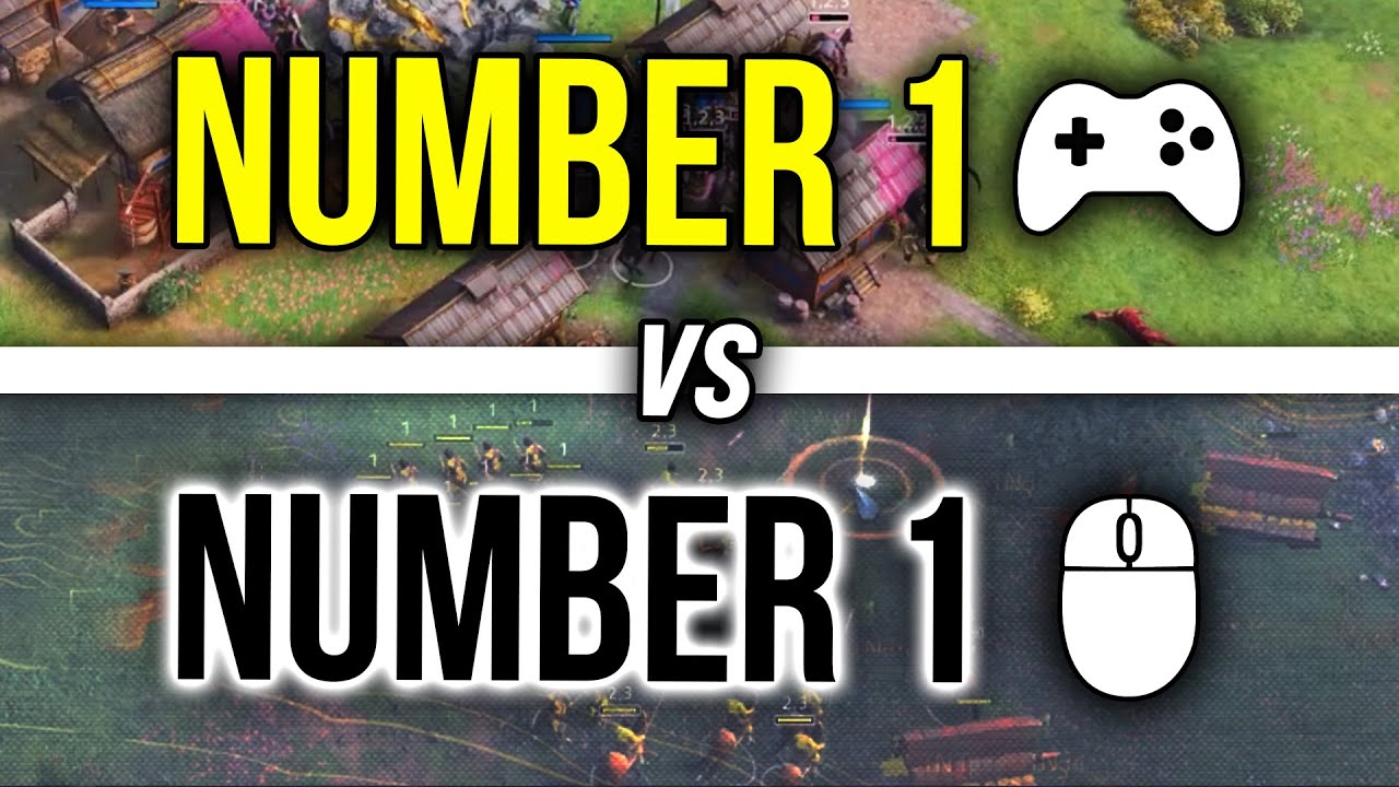 #1 PC Player vs #1 Xbox Player in AOE4!