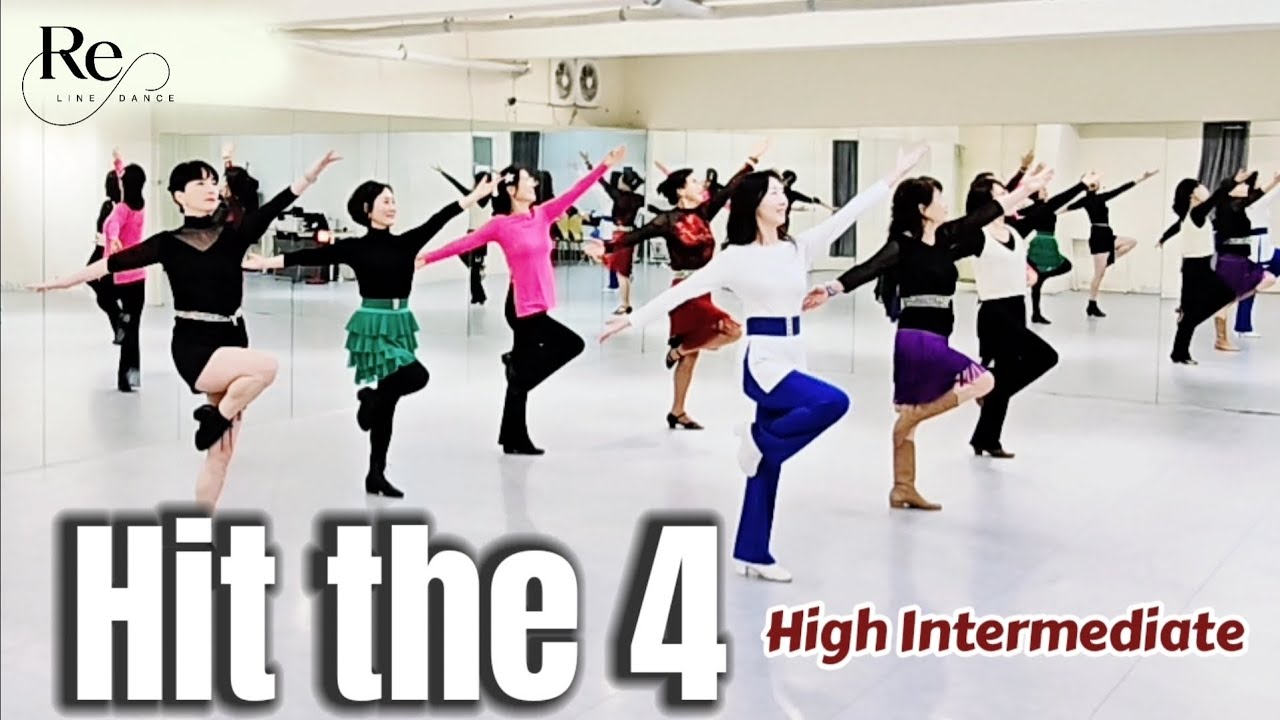 Hit the 4 Line Dance || High Intermediate || 월요 중고급반 1시 