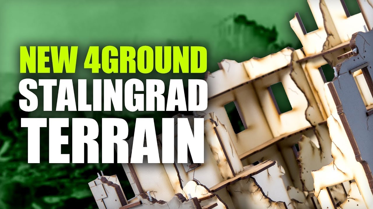 Stalingrad & Dutch Windmill Terrain Kit from 4Ground