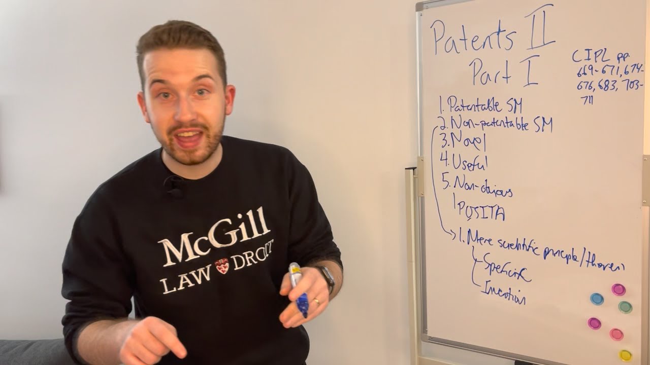 Non-Patentable Subject Matter I (Patents II, Part I)