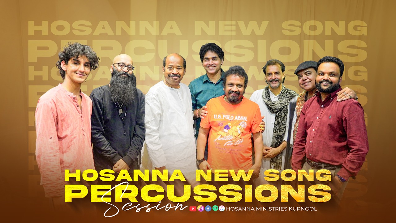 Hosanna 2026 New Song Percussions Session | Ps.Freddy Paul | Releasing on 49th Gudaraala Pandugalu