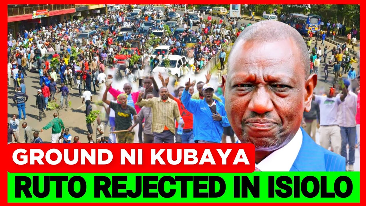 Toka hapa! Wantam! Ruto Heckled & Rejected in Isiolo Today over his Fake Promises & lies