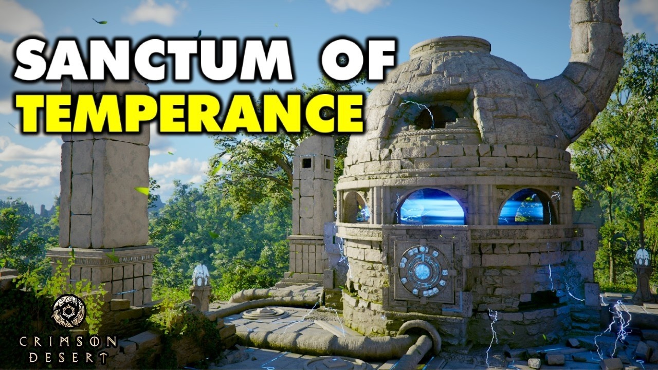 Crimson Desert - SANCTUM OF TEMPERANCE (Solve All Puzzles)