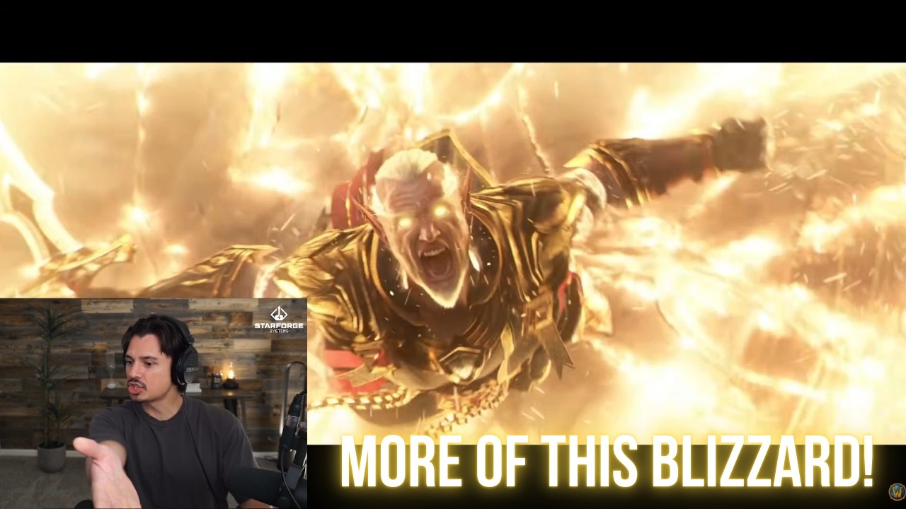 Ксарю в восторге от нового кинематографического ролика Blizzard.