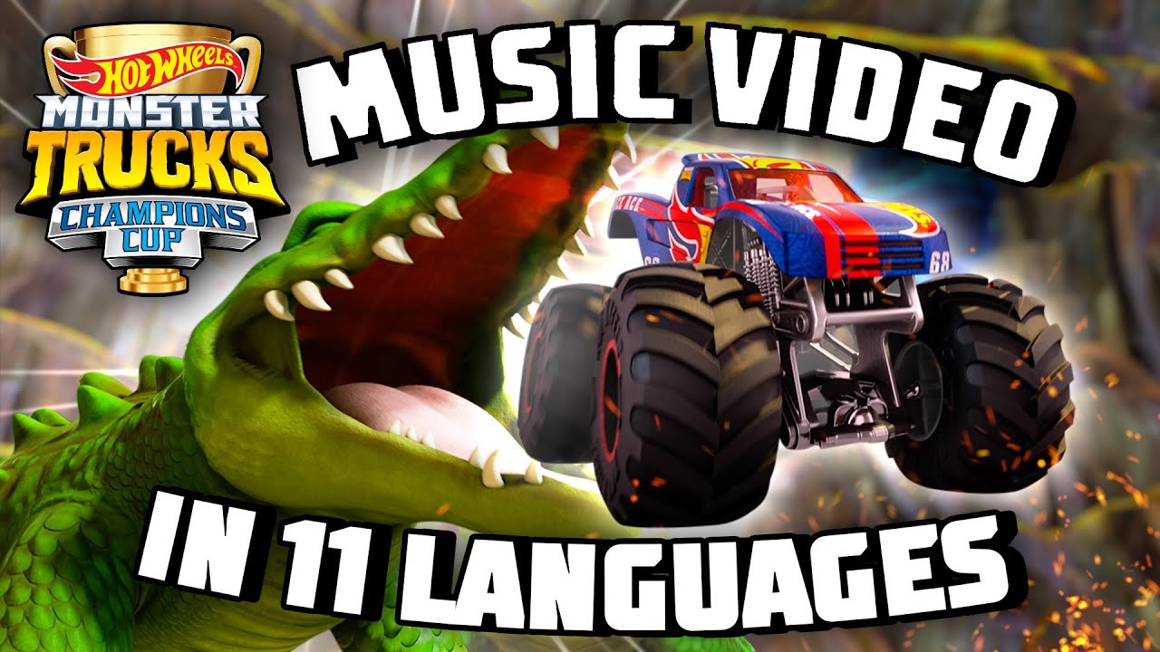 MULTI-LANGUAGE OFFICIAL MUSIC VIDEO 🎶| Monster Trucks CHAMPIONS CUP🏆 | Hot Wheels