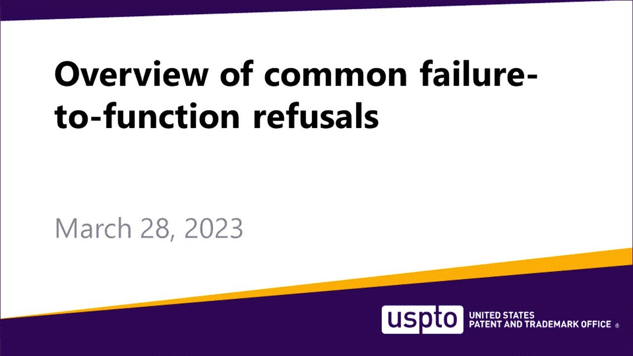Overview of common failure-to-function refusals