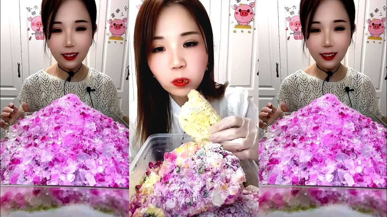 ASMR SHAVED ICE EATING YY