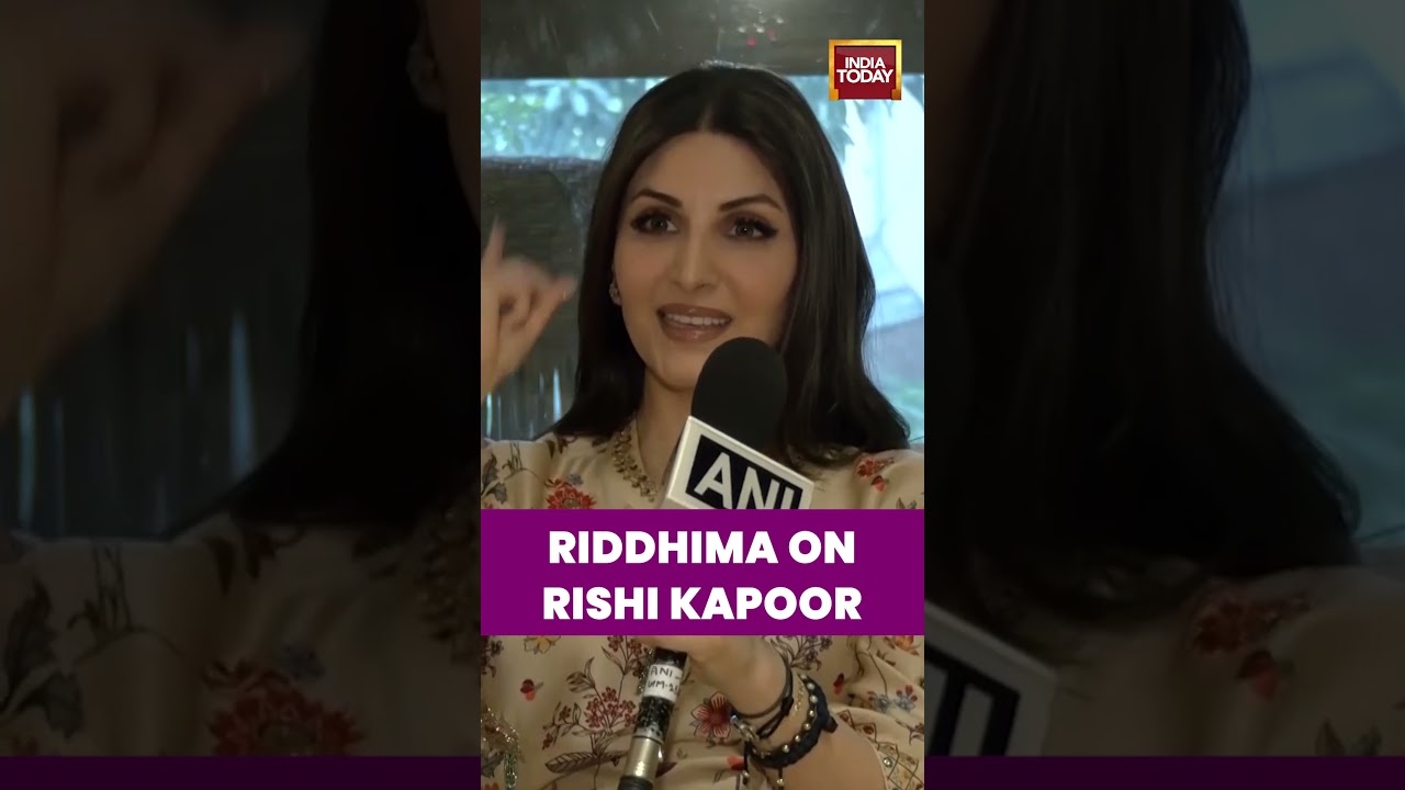 Riddhima Kapoor Remembers Late Father Rishi Kapoor | Bollywood | Entertainment News