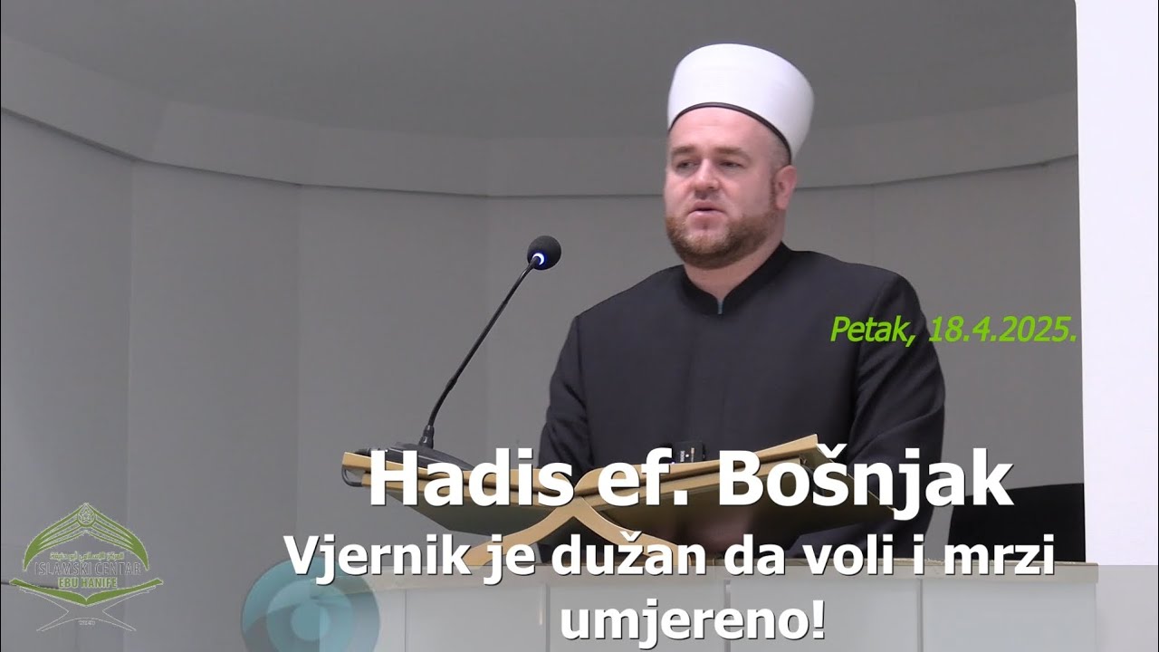 Hadis ef. Bošnjak: 