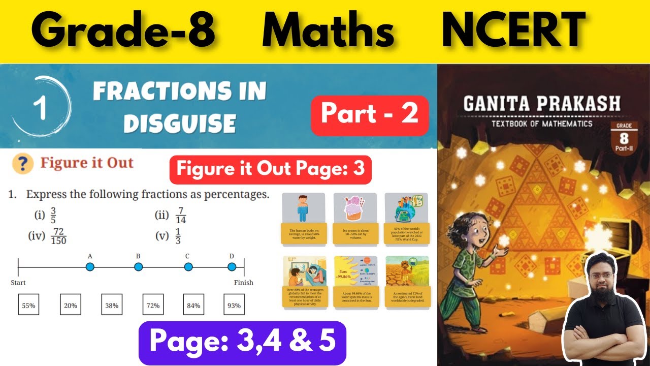 Grade 8 Maths NCERT Ganita Prakash Part 2 Chapter 1 Fractions in Disguise | Part 2