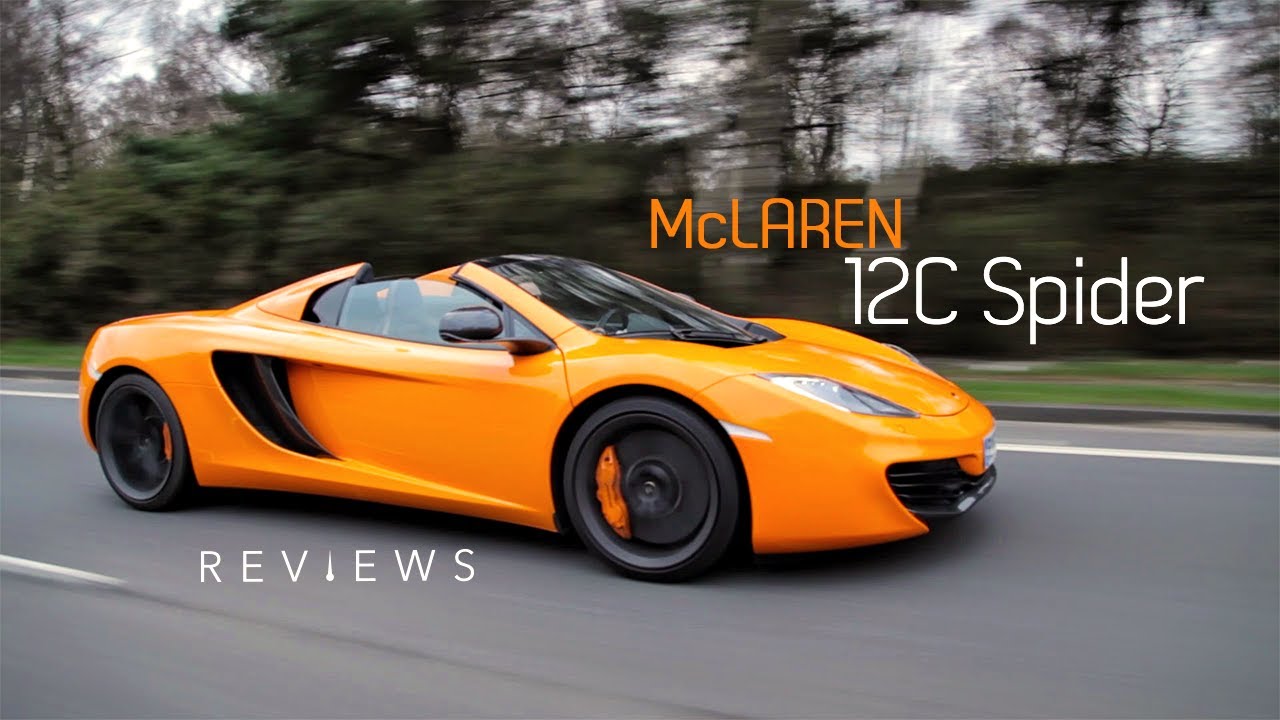 Why The McLaren 12C Spider Is The World's Friendliest Supercar