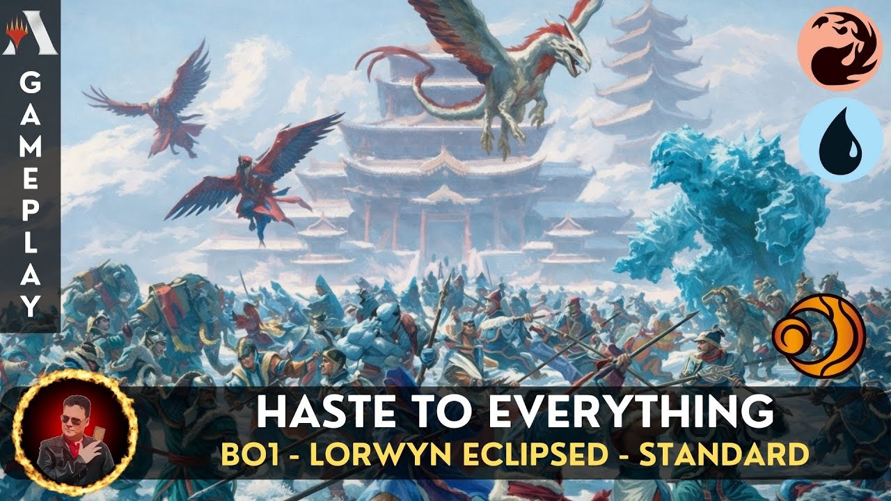 💧🔥 WARP, HASTE, ATTACK — GAME OVER | MTG ARENA GAMEPLAY