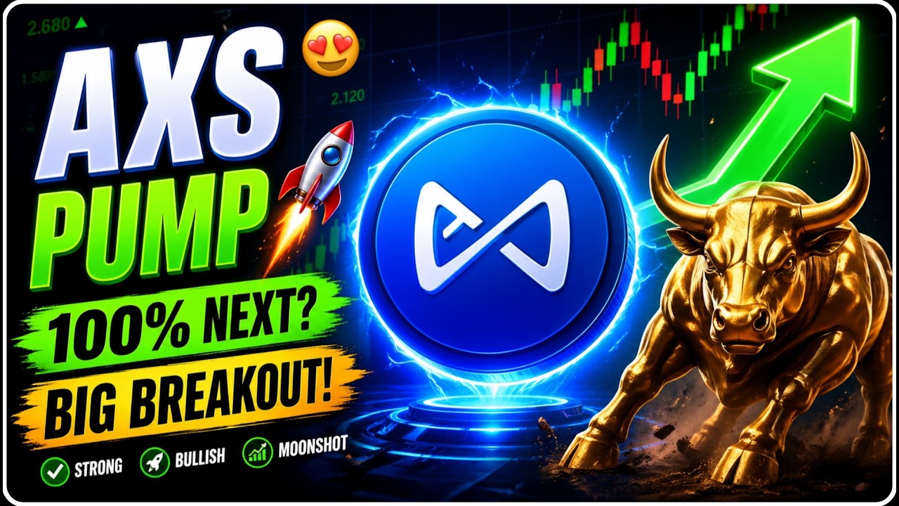Монета Axie Infinity (AXS) растет 😍 🚀 | Последние новости о монете AXE сегодня | AXS Crypto 2026