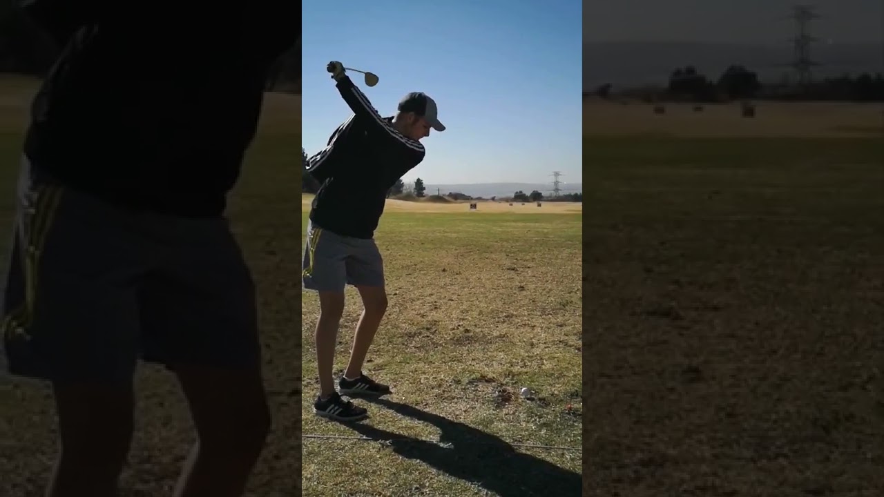 One Arm Golfer - Throwback to the first ever Driving Range Session with One Arm 