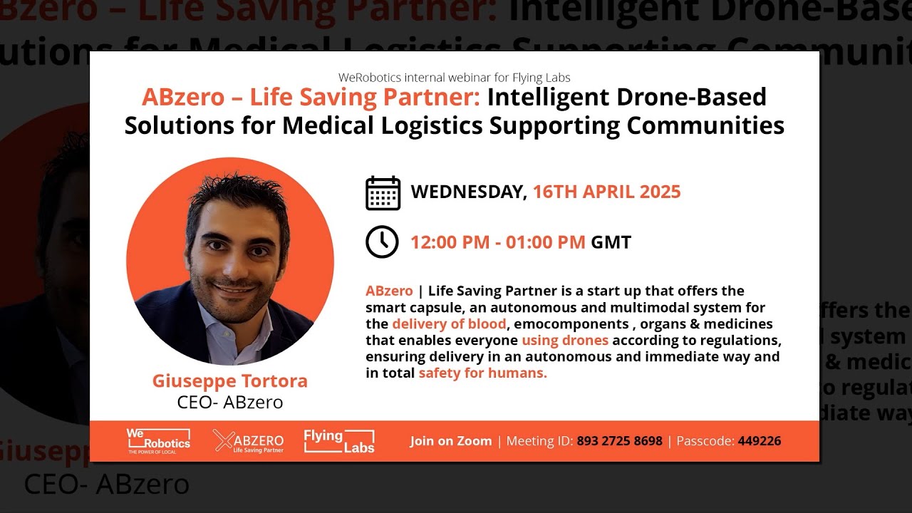 Drones That Save Lives: ABZero’s Smart Medical Delivery System