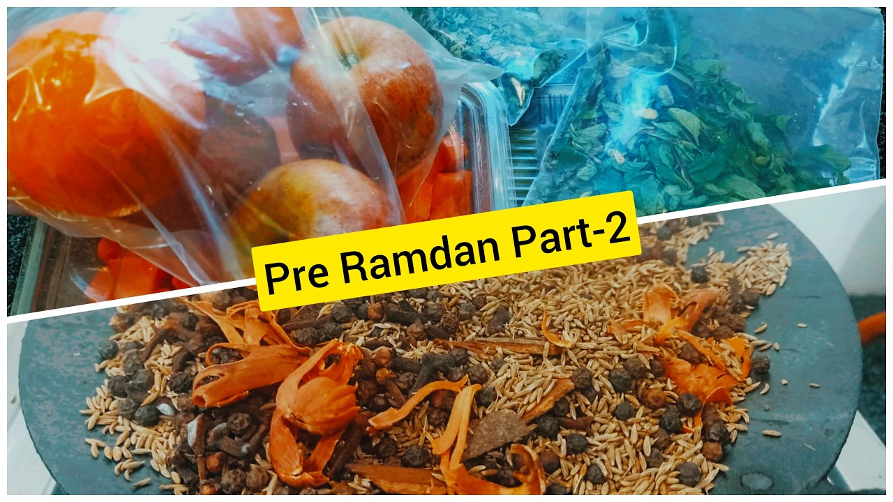 Pre Ramadan Prep Part-2 🌙 | Ramadan Ki Tayari | Smart Kitchen & Food Prep | Fabeeha Ki Duniya