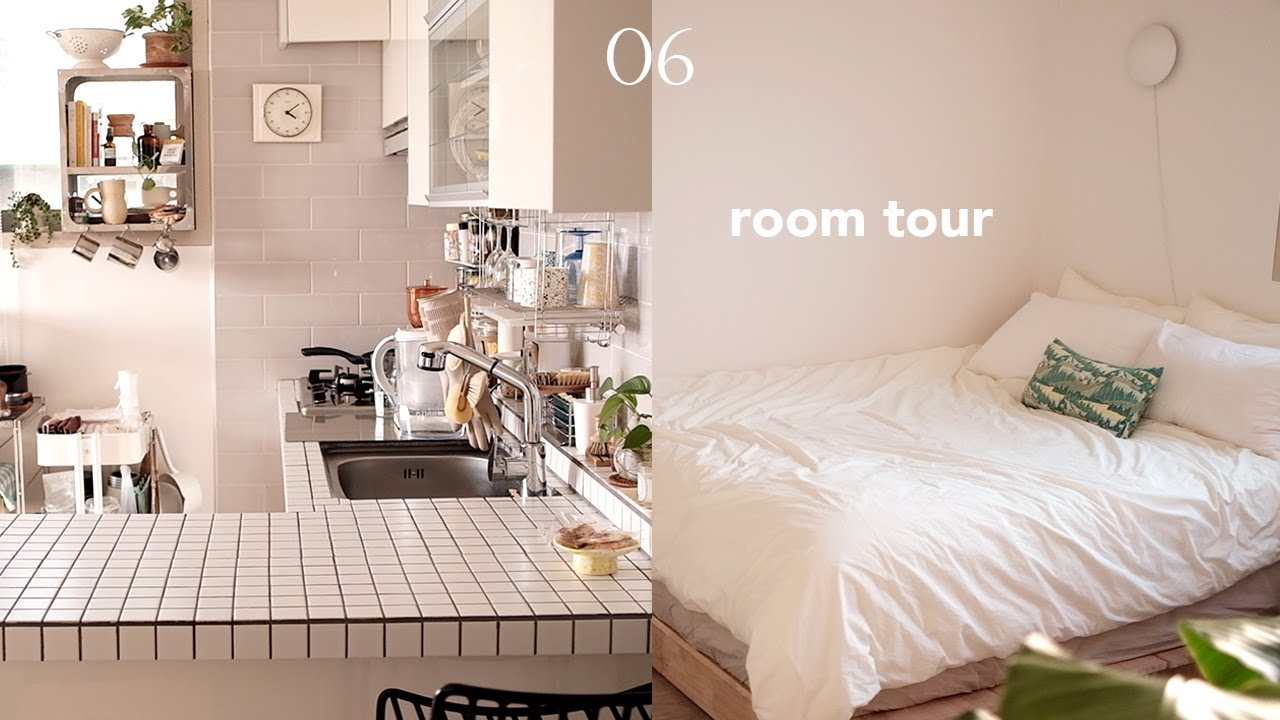 ROOM TOUR 자취 1년차 룸투어 | 14평 투룸 빌라, 리모델링 없이 나에게 맞는 집꾸미기 | 산꼭대기 작은집 06