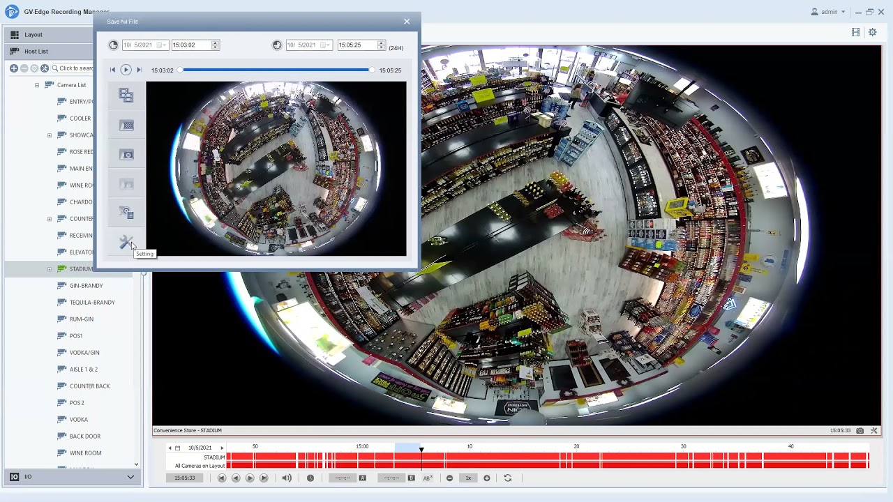 Edge Recording Manager 2.0 - Save as AVI Feature for Exporting Video
