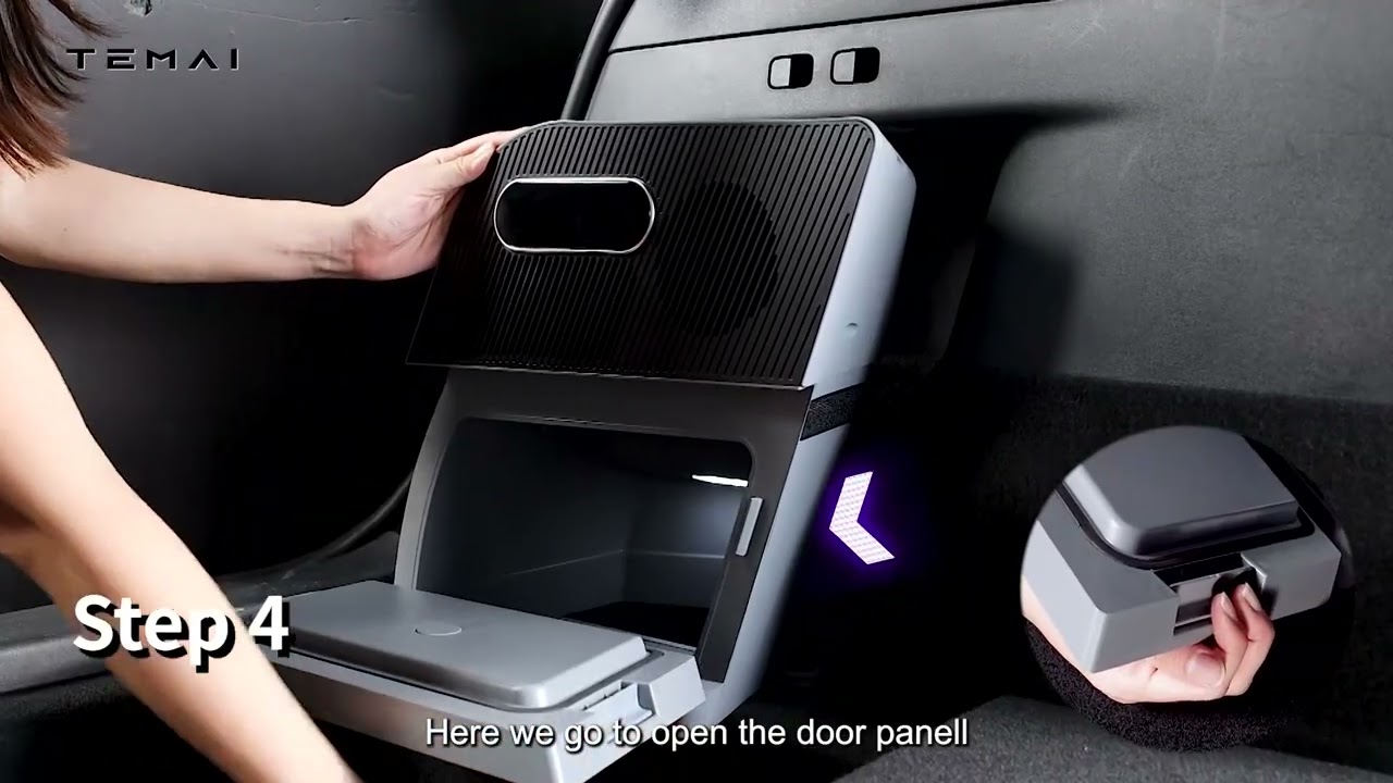 Rear Trunk Side Fridge For Tesla Model Y