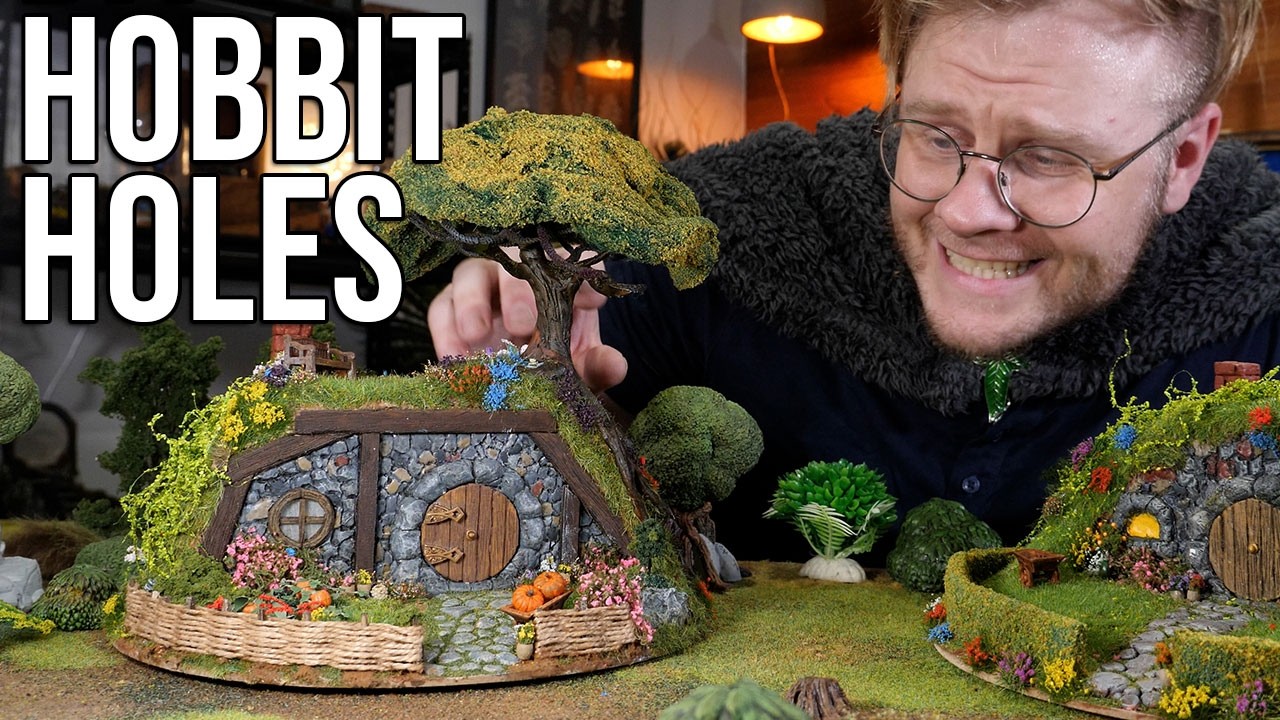 DIY Hobbit Holes! Lord of the Rings Craft