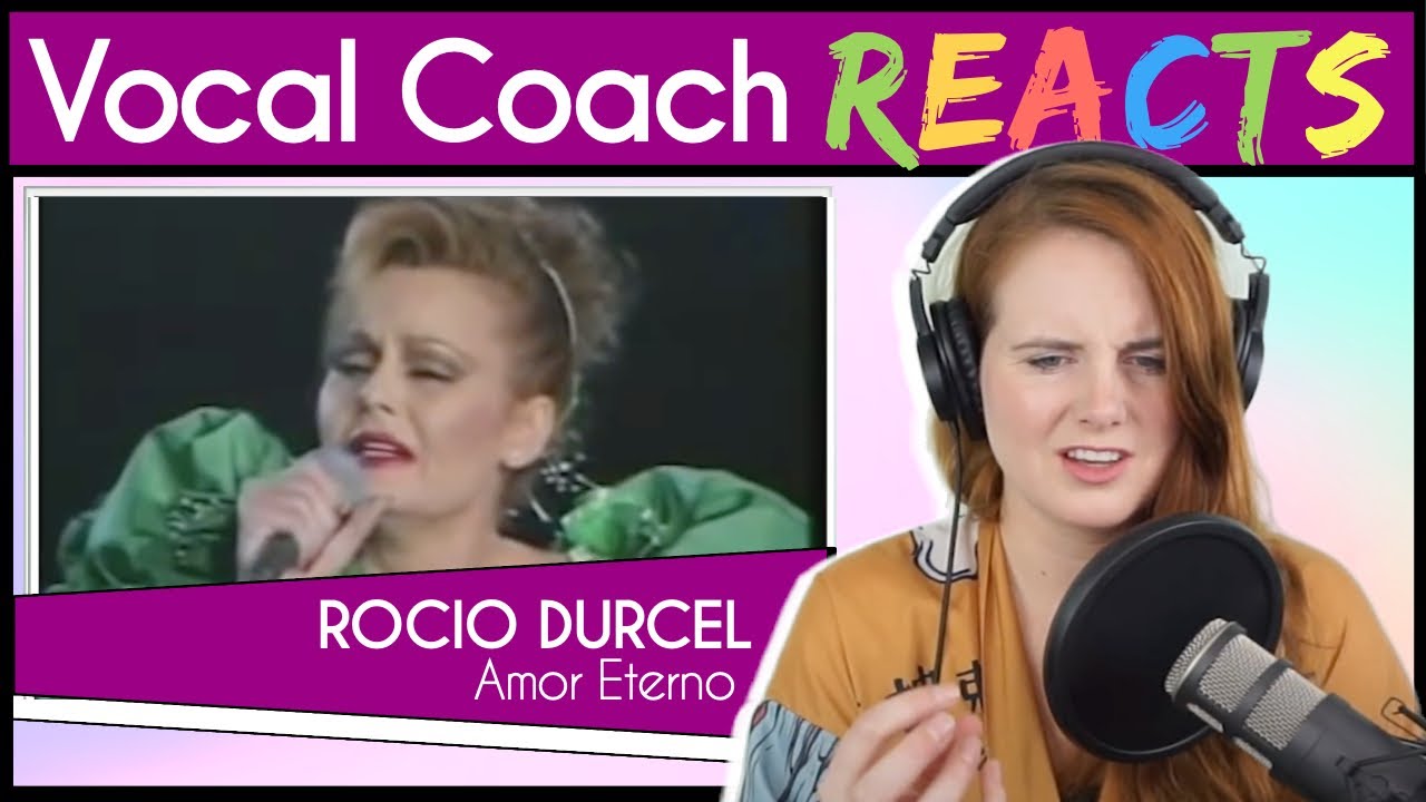 Vocal Coach reacts to Rocio Durcal - Amor Eterno (Live)