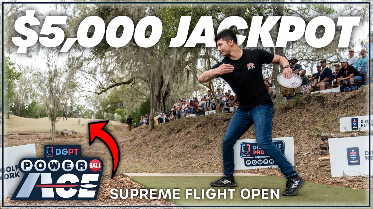 Соревнования Powerball Ace Throw-Off | Джекпот 5000 долларов | Открытый чемпионат Discraft Suprem...