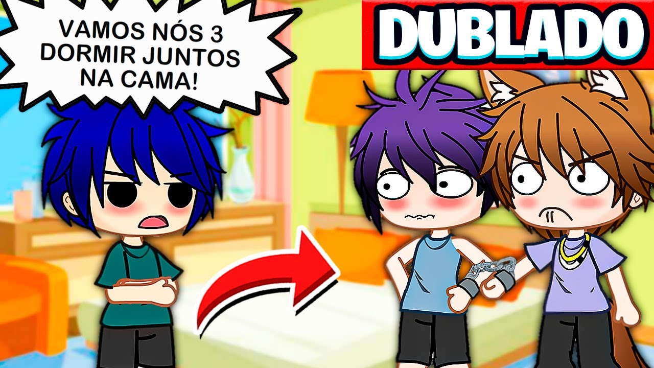 LEVI E JACK ALGEMADOS POR 1 DIA ! MINI FILME GACHA CLUB