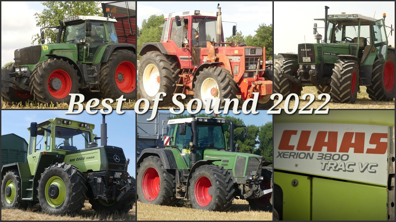 Best of Motorsounds 2022 | Landwirtschaft | Fendt | MB Trac