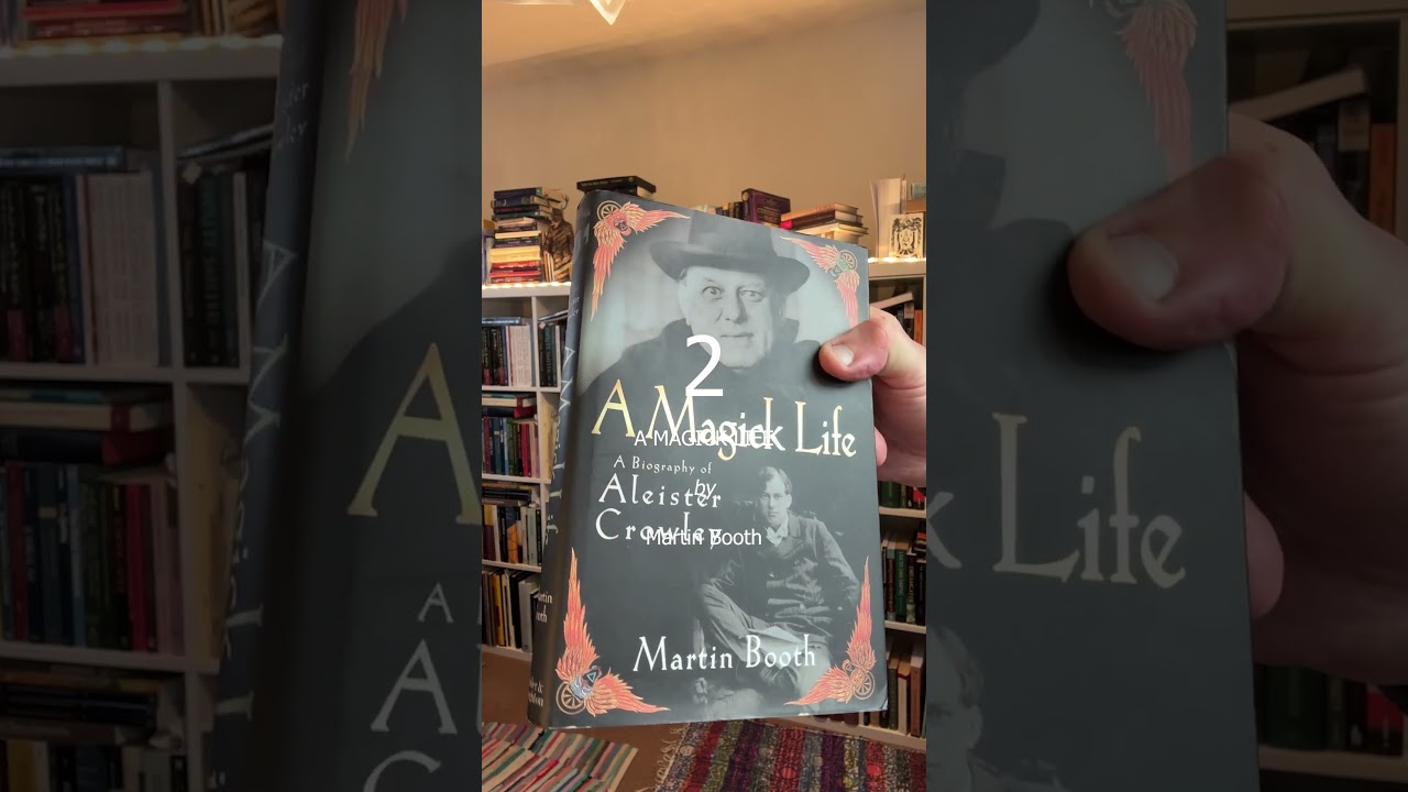 Actual Magicians Bookshelf TOP FIVE Aleister Crowley Occultist Biographies 